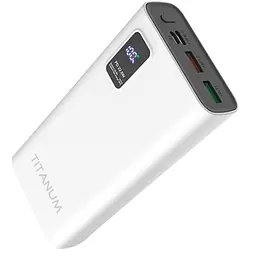 Повербанк Titanium 727S 20000mAh 22.5W White (TPB-727S-W)