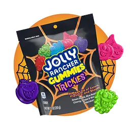 Жувальні цукерки Jolly Rancher Sweets Gummies Trickies Halloween Candy 201г - мініатюра 2