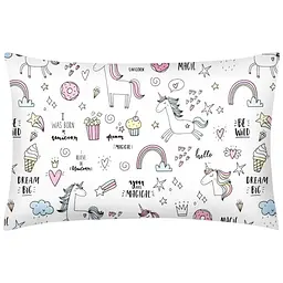 Набір наволочок Cosas Unicorn & sweets 40х60 см сірий (SetPillow_UnicornSweet_Grey_40х60)