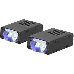 LED Фара Світлодіодні 35W 40 x 22 x 55 мм 12-80V External SportLight L25 на одну лінзу W/Y Мультипідсвічування 2 шт.