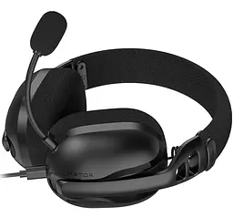 Ігрова гарнітура HATOR Hyperpunk 3 Hi-Res USB 7.1 Black (ESH10) - мініатюра 3