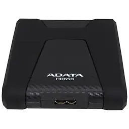 Зовнішній жорсткий диск 2.5" 1TB ADATA (AHD650-1TU31-CBK) - мініатюра 2