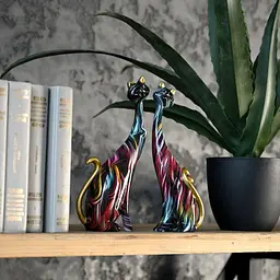 Декоративна статуетка MBM My Home Кішка (DH-ST-21 S COLOR) - мініатюра 6