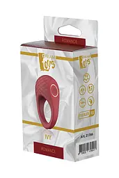 Ерекційне кільце Dreamtoys Romance Ivy 6.5 см бордовий - мініатюра 8