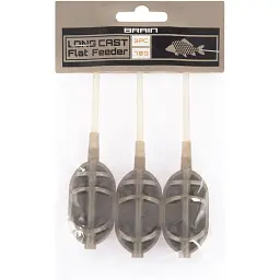 Годівниця Brain Long Cast Flat Feeder 70g (3 шт/уп)