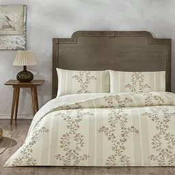 Постільна білизна Mirelune Beige Ранфорс Tac pbe0051607