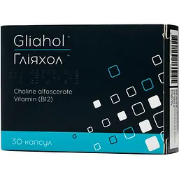 Дієтична добавка Гліяхол Gliachol капсули №30 (10х3) блістер в упаковці (6650002) - мініатюра 3
