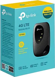 4G LTE модем + портативний Wi-Fi роутер TP-Link M7000 - мініатюра 6