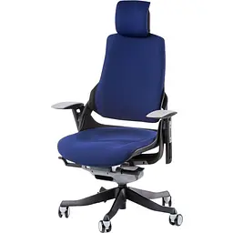 Офісне крісло Special4you Wau Navyblue Fabric синє (E0765) - мініатюра 2
