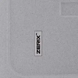 Кухонна мийка Zerix ZS-6243S-09 gray ZX4575, Сірий - мініатюра 2
