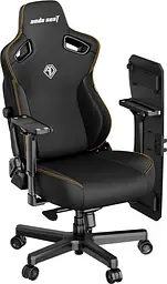 Геймерський стіл Anda Seat Kaiser 3 Accessory-extendable Black (AC-AD12YDC-D-B-01) - мініатюра 3
