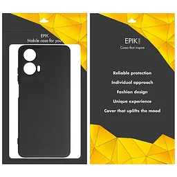 Чохол TPU Epik Black Full Camera для Motorola Moto G24 Чорний - мініатюра 2
