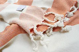 Плед-накидка Barine - Deck Throw Orange 135x160 - мініатюра 3