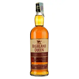 Віскі Highland Queen Blended Scotch Whisky, 8 yo, 40%, 0,7 л - мініатюра 2