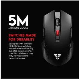 Ігрова бездротова миша Fantech WG-10 RAIGORII PixArt 10G Black - мініатюра 9