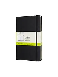 Записник Moleskine Classic медіум, Нелінований Чорний (QP052)