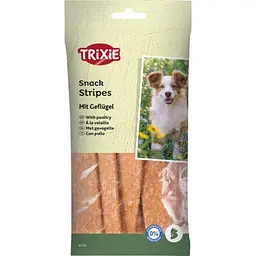 Ласощі Trixie Stripes для собак смужки з м'ясом свійських птахів 100 г (арт.3156)