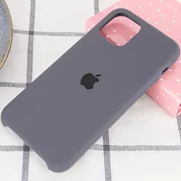 Чохол Silicone Case AA для Apple iPhone 11 Pro 5.8" Сірий / Dark Grey - мініатюра 2