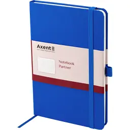 Книга записна Axent Partner, 125x195 мм, 96 аркушів, клітинка, блакитна (8201-07-A) - мініатюра 2