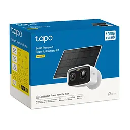 Комплект відеоспостереження бездротовий TP-Link Wi-Fi камера + сонячна панель Tapo C400 KIT - мініатюра 4