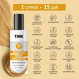 Крем-спрей для волосся Cream hair spray Tink 200 мл - мініатюра 4