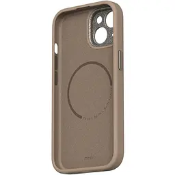 Чохол-накладка Moshi Napa Slim Hardshell Case Woodsmoke Brown для iPhone 15 (99MO231105) - мініатюра 4