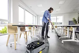 Karcher Пилосос професійний акумуляторний T 10/1 Bp MODULAR RANGE! 36В 223мБар контейнер 10л 6.8кг без АКБ та ЗП - мініатюра 10