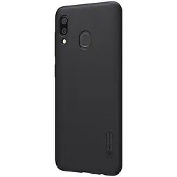 Чохол-накладка Nillkin Super Frosted Shield Samsung Galaxy A30 A305 Black - мініатюра 4