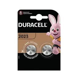 Батарейка Duracell 2025 blister 2 (2/20/200) (АРТ8417)