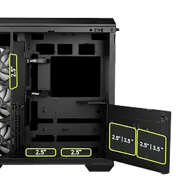 Корпус MSI MAG Pano 100R PZ ARGB Black - мініатюра 5