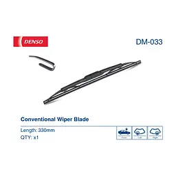 Щітка склоочисника Denso DM033 - мініатюра 2