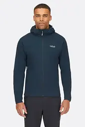Чоловіча легка утеплена куртка Rab Xenair Alpine Light Jacket M Темно-синій