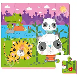 Гра настільна Vladi Toys М'які пазли Фишер Прайс. ПандиVT1109-03 (4820234761838)