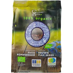 Льон коричневий Galeks-Agro органічний 200 г