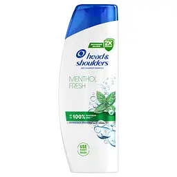 Шампунь Head & Shoulders Свіжість ментолу Проти лупи 400 мл (5011321336094) - мініатюра 2