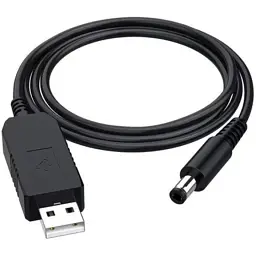 Кабель живлення USB to DC 5.5x2.1mm 12V 0.8m Armorstandart (ARM65663)