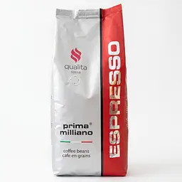 Кава в зернах Prima Espresso Milliano Qualita Rossa 1 кг (50/50)