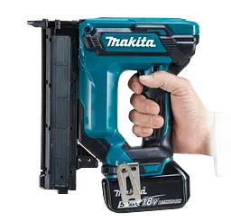 Пістолет штифтозабивний акумуляторний Makita DFN350Z (18GA, 15-35 мм, LXT, без акумуляторів та зарядного пристрою) - мініатюра 8
