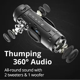 Портативна колонка Tronsmart T-7 30W TWS Bluetooth Blue - мініатюра 7