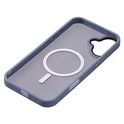 Чохол 2Е Basic для iPhone 16 Plus, Soft Touch MagSafe Cover, синій світлий 2E teh0019315 - мініатюра 4