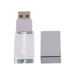USB флеш накопичувач ColorWay 64GB ColorWay Crystal USB 3.0 (CW-USBCL64) - мініатюра 5