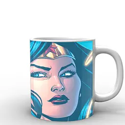 Кухоль GeekLand Чудо-Жінка Wonder Woman face WW.02.020 330 мл білий - мініатюра 3