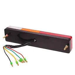 LED Задній ліхтар квадратний 20LED 12-24V 238х51х31 мм 2 шт. (BL-64920) - мініатюра 3