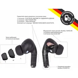Навушники BeatBox PODS PRO 1 Wireless charging black (bbppro1wcb) - мініатюра 3