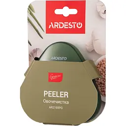 Овочечистка Ardesto Gemini 3 в 1 з чохлом 10.4х9.9х1.8 см зелена (AR2169PG) - мініатюра 2