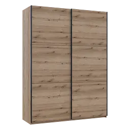 Шафа купе Doros G-Caiser Дуб Евок 2 ДСП / 3 частини 180х60х240 (80737748) - мініатюра 6