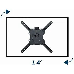 Кронштейн Gembird Black WM-55ST-01 - мініатюра 6