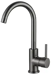 Змішувач для кухні VBI Milano з поворотним виливом graphite VBI-055002GR