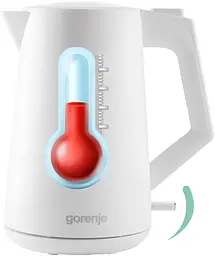Електрочайник Gorenje K17OPW 1,7 л білий - мініатюра 3