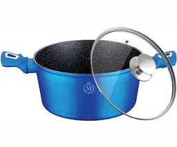 Кастрюля с крышкой Meisterklasse Royal Blue Edition MK-1045-28 6.5 л 28 см